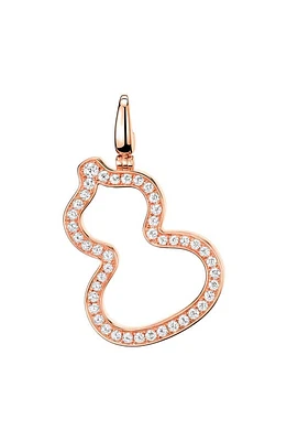 Qeelin Qulu Diamond Pendant in Rose Gold at Nordstrom