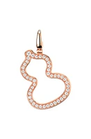 Qeelin Qulu Diamond Pendant in Rose Gold at Nordstrom