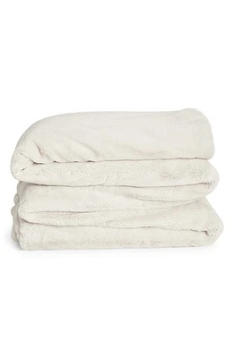 UnHide Cuddle Puddles Plush Throw Blanket in Snow White at Nordstrom