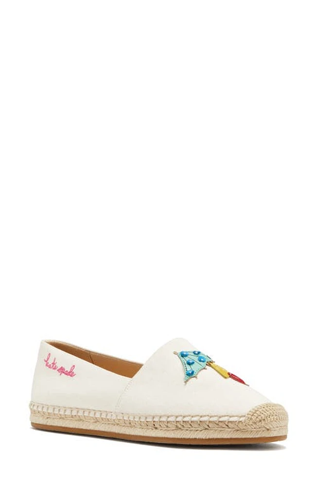 Kate Spade New York tiki time espadrille Cream. at Nordstrom,