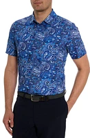 Robert Graham Golden Paisley Performance Golf Polo at Nordstrom,