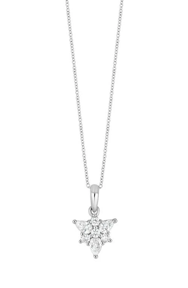 Bony Levy Getty Diamond Pendant Necklace in 18K White Gold at Nordstrom