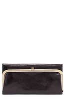 HOBO Rachel Leather Frame Wallet in Black at Nordstrom