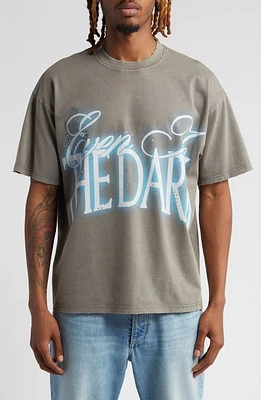 Renowned Even the Dark Cotton Graphic T-Shirt Washed Black at Nordstrom,