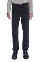 A. P.C. Martin Vintage Cut Straight Leg Jeans Noir Delave at Nordstrom,