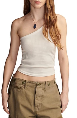 Lucky Brand One-Shoulder Rib Tank at Nordstrom,