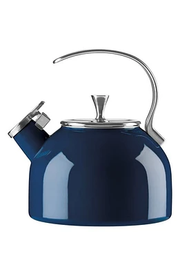 Kate Spade New York make it pop tea kettle in Navy at Nordstrom