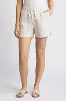 caslon(r) Linen Blend Drawstring Shorts at Nordstrom,