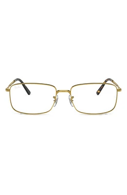 Ray-Ban 54mm Rectangular Optical Glasses in at Nordstrom