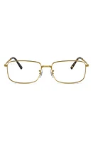 Ray-Ban 54mm Rectangular Optical Glasses in at Nordstrom