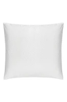 Matouk Basket Weave Cotton Sateen Euro Sham in White at Nordstrom