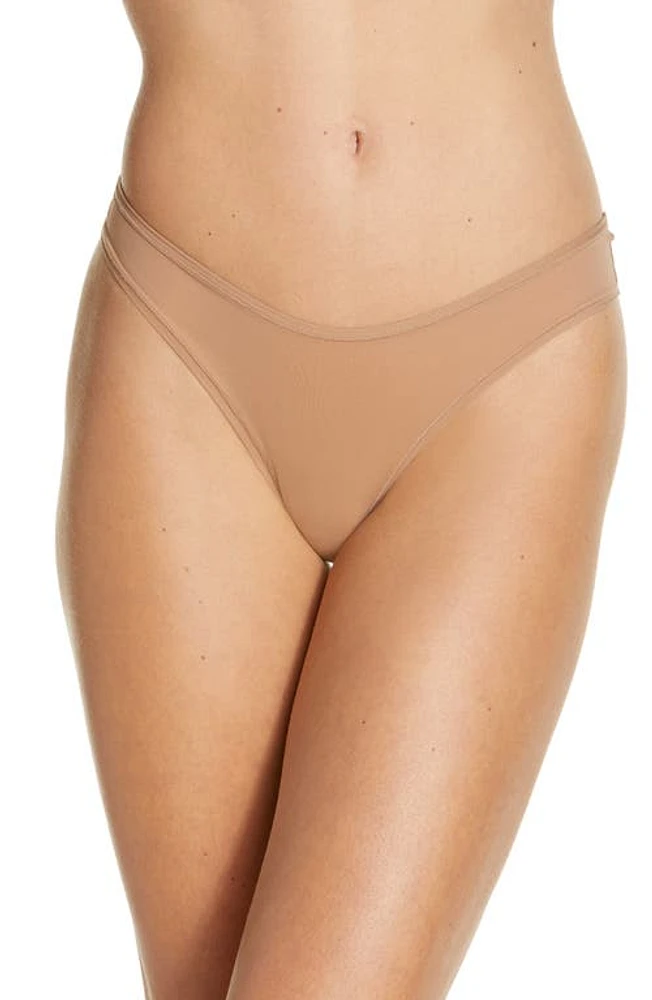 SKIMS Fits Everybody Dipped Front Thong at Nordstrom, X