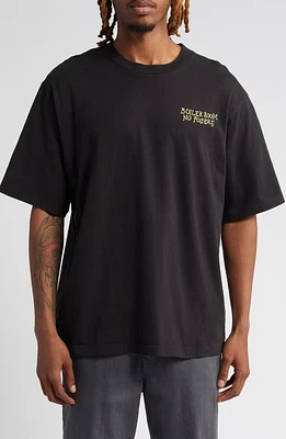 BOILER ROOM No Posers Cotton Graphic T-Shirt Black at Nordstrom,