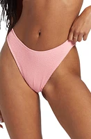 Billabong Summer High Skimpy Hike Bikini Bottoms Flamingo at Nordstrom,