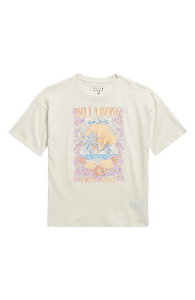 Billabong Kids' Surf Tour Cotton Graphic T-Shirt in Ivory at Nordstrom