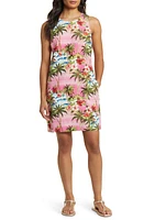 Tommy Bahama Isla Palmetta Sleeveless Shift Dress Rose Rococo at Nordstrom,