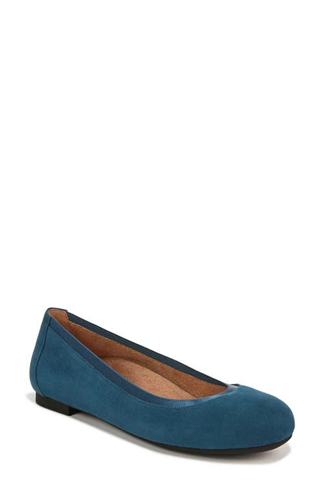 Vionic Anita Flat in Dark Teal at Nordstrom, Size 10