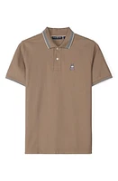 Psycho Bunny Queensbury Piqué Polo in Antique Taupe at Nordstrom, Size 3