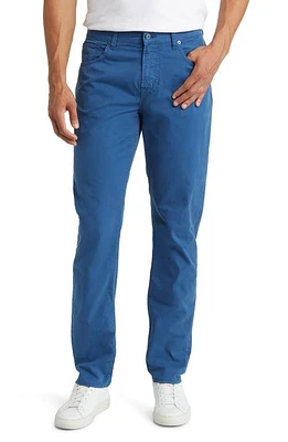 7 For All Mankind Adrien Slim Fit Five-Pocket Airweft Twill Pants in Sea Bed at Nordstrom, Size 32