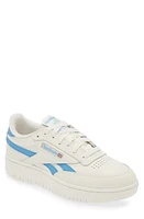 Reebok Club C Double Platform Sneaker Chalk Blue at Nordstrom,