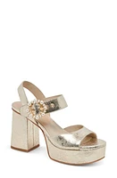 Dolce Vita Bobby Imitation Pearl Ankle Strap Platform Sandal Pearls at Nordstrom,