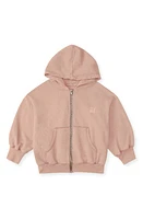 The Sunday Collective Kids' Natural Dye Everyday Zip-Up Hoodie at Nordstrom, Y