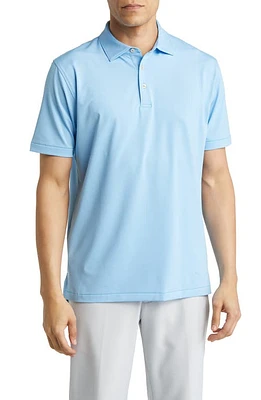 Peter Millar Jubilee Pinstripe Performance Polo Carribean at Nordstrom,