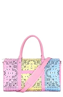 Iscream Bandana Patchwork Duffle Bag in Pink at Nordstrom