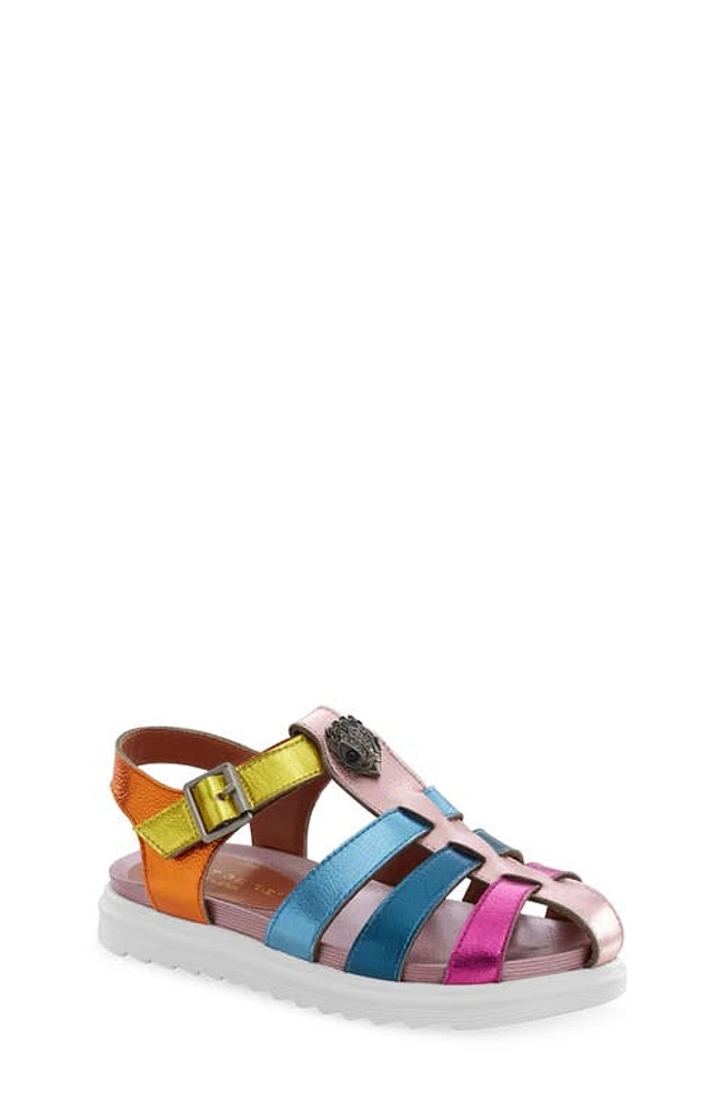 Kurt Geiger London Kids' Kensington Fisherman Sandal Multi at Nordstrom