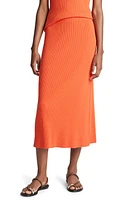 Vince Rib Skirt Ruby Dusk at Nordstrom,