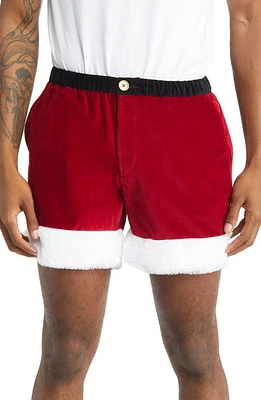 Chubbies The Candy Cane Lanes Knit Shorts in Ol St. Nicks at Nordstrom, Size Small