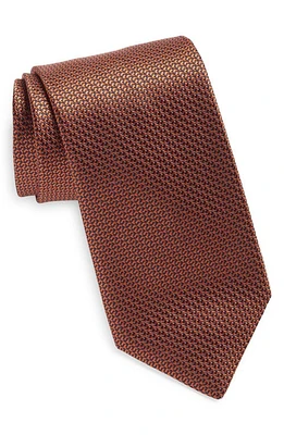 Canali Micropattern Silk Tie in at Nordstrom