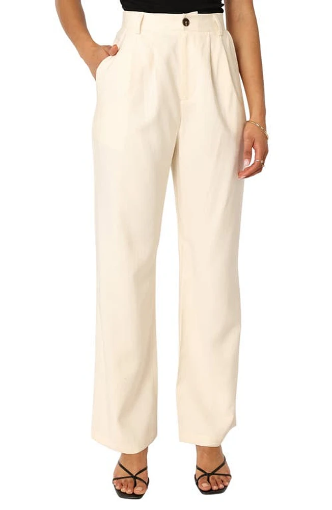 Petal & Pup Noelle High Waist Straight Leg Pants at Nordstrom,