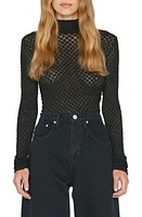 FRAME Mesh Turtleneck at Nordstrom,