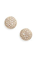 Swarovski Meteora Crystal Stud Earrings in Gold at Nordstrom