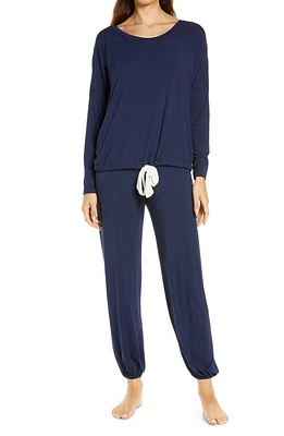 Eberjey Gisele Jersey Knit Slouchy Pajamas at Nordstrom,