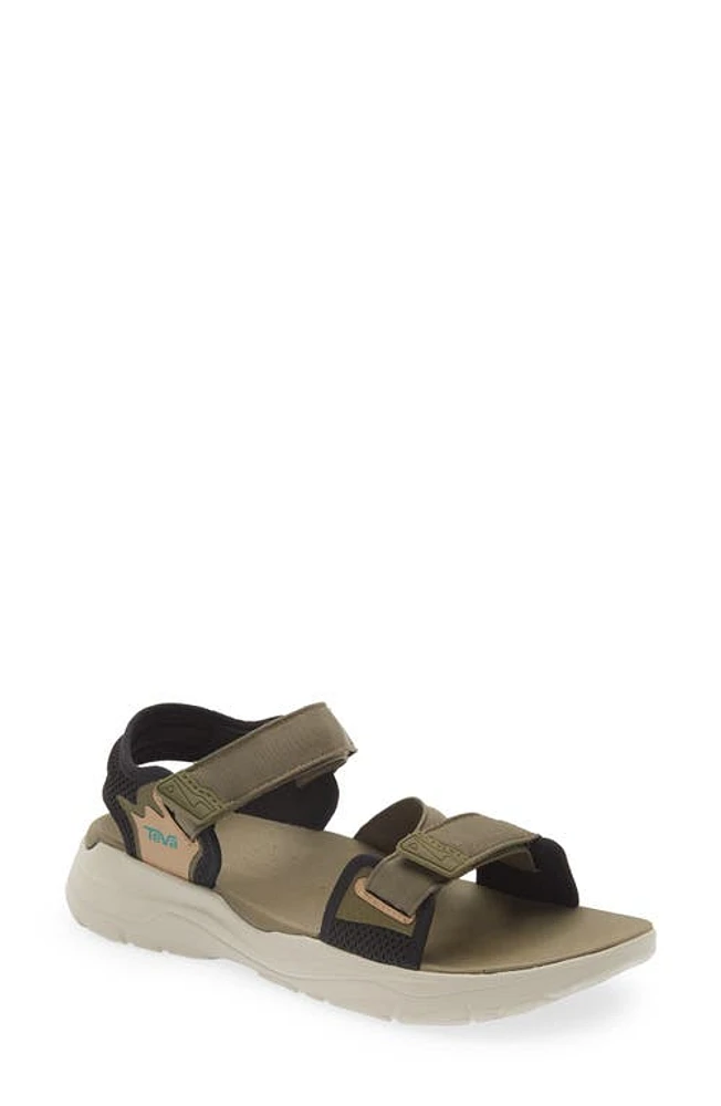 Teva Zymic Sandal Dark Olive/Teal Green at Nordstrom,