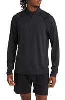 Reigning Champ Solotex Mesh Half-Zip Pullover Heather at Nordstrom,