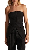 Favorite Daughter The Phoebe Strapless Bustier Top Buona Notte at Nordstrom,