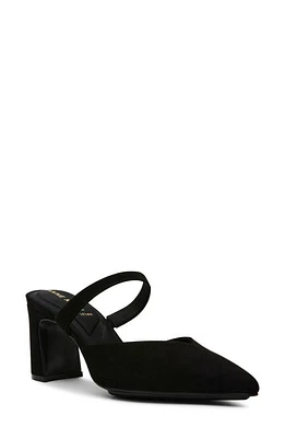 Anne Klein Bellatrix Pointed Toe Mule Suede at Nordstrom,