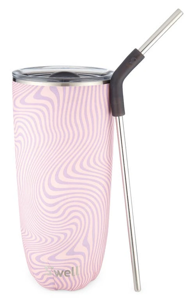 S'Well Lavender Swirl 24-Ounce Tumbler with Straw at Nordstrom, Size 24 Oz