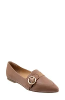 Trotters Emmett Pointed Toe Loafer Flat Stone at Nordstrom,