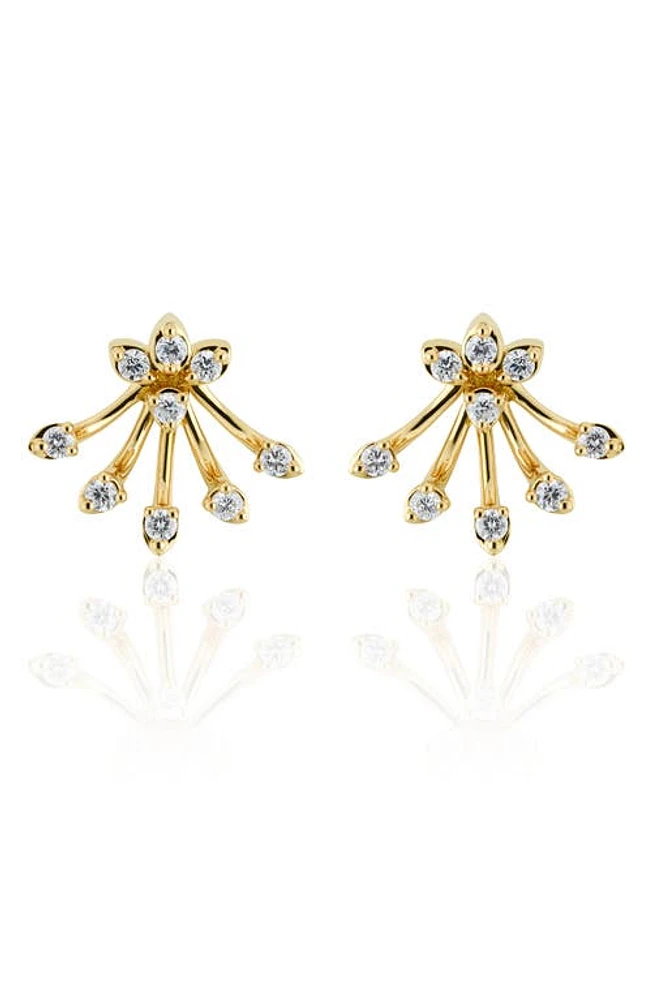 Hueb Luminus Diamond Stud Earrings in Gold at Nordstrom