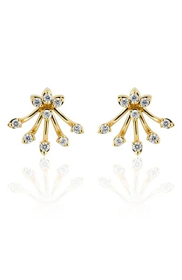 Hueb Luminus Diamond Stud Earrings in Gold at Nordstrom