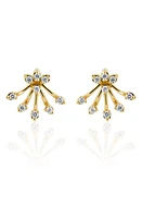 Hueb Luminus Diamond Stud Earrings in Gold at Nordstrom