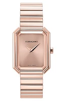 FERRAGAMO Crystal Bracelet Watch