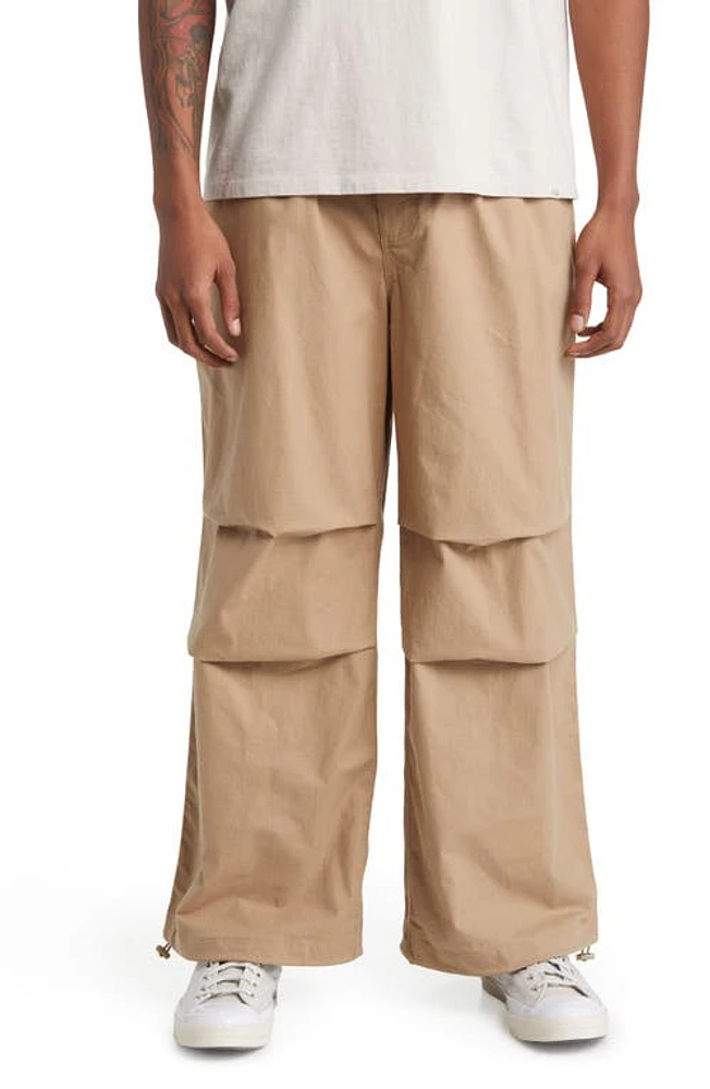 CHECKS Cotton Ripstop Flight Pants Biscuit at Nordstrom,