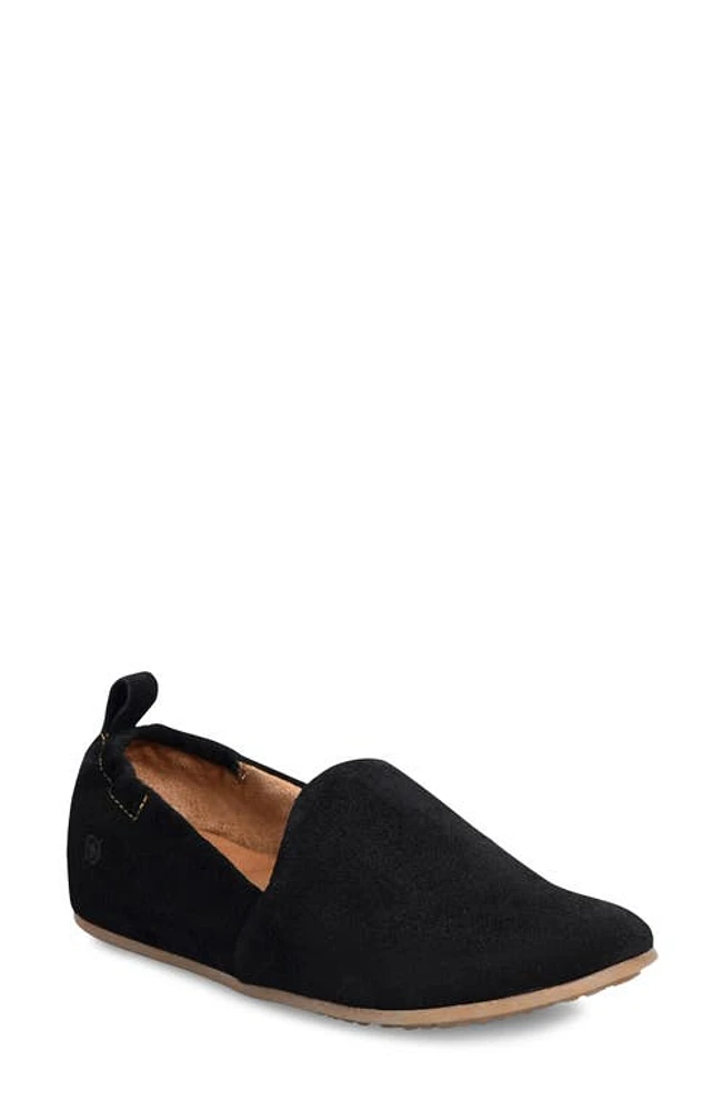 Børn Margarite Loafer in Black Suede at Nordstrom, Size 7