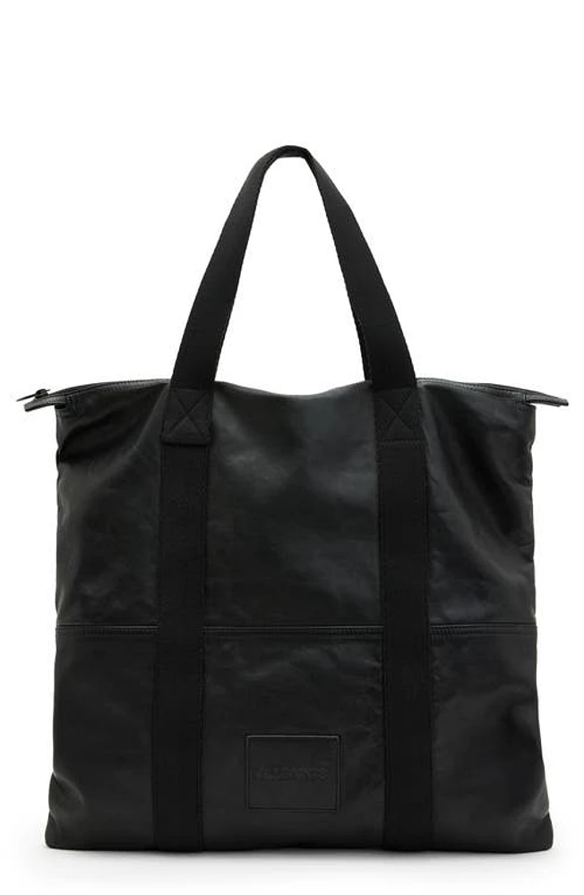 AllSaints Afan Tote in Black at Nordstrom