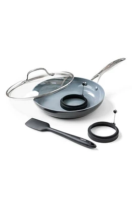 GreenPan Valencia Perfect Egg Pan in Stainless Steel at Nordstrom